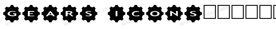 Gears Icons字体转换